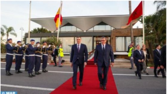 Spanish Government President Wraps Up Working Visit to Morocco