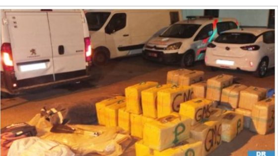 Casablanca Police Thwart Attempt to Traffic 1,42 T of Cannabis Resin