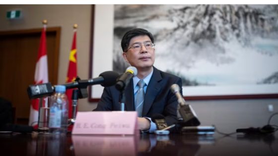 Chinese ambassador leaves posting in Canada as Ottawa pushes to improve ties