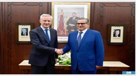 Gov’t Chief Discusses Moroccan-French Economic and Trade Cooperation with Bruno Le Maire