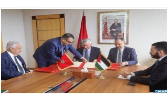 Morocco, Palestine Sign MoU to Boost Industrial Cooperation