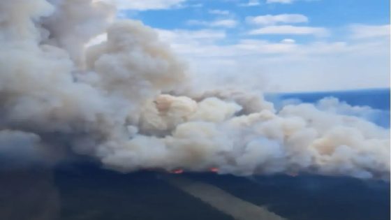 Rain in forecast as forest fire rages near evacuated Churchill Falls power plant