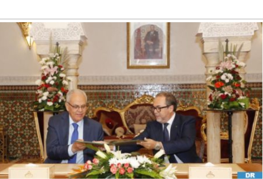 National Defense Administration, National Flag Carrier Sign Agreement in Rabat