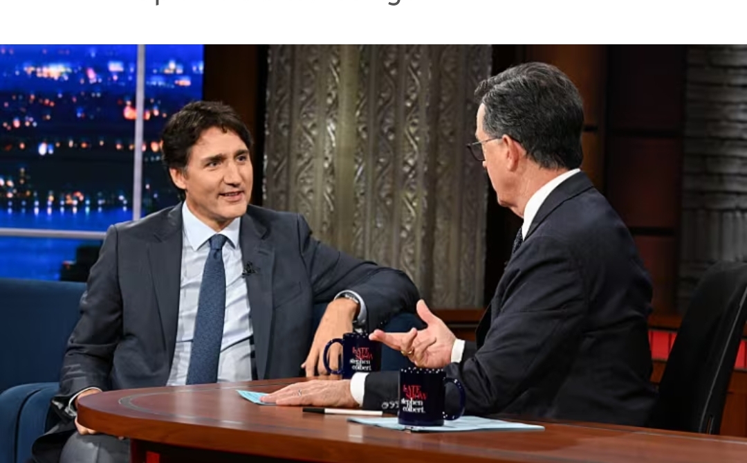 On The Late Show with Stephen Colbert, Trudeau says he understands Canadian ‘frustration’