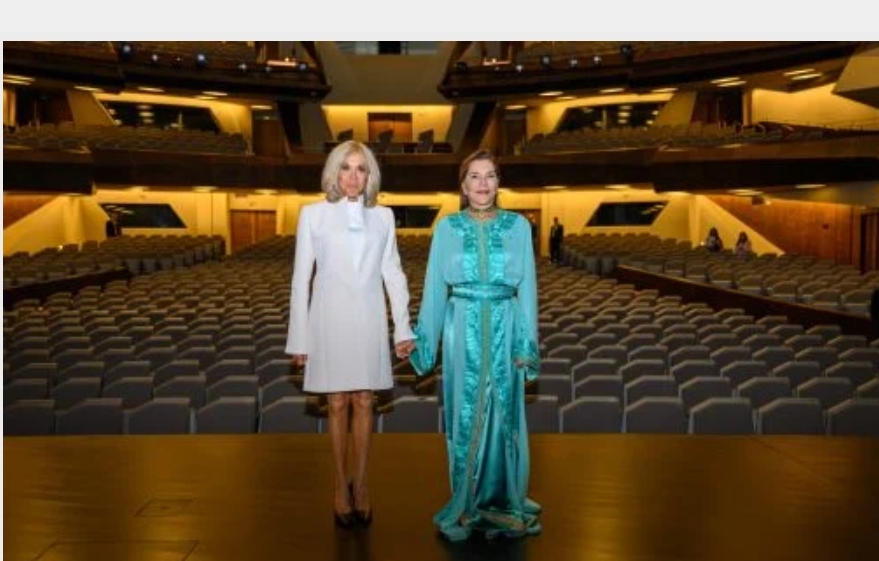 Princess Lalla Hasnaa and Brigitte Macron Inaugurate New Royal Theater in Rabat