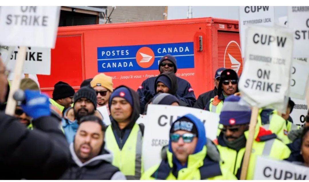 Canada Post says it has been temporarily laying off striking workers