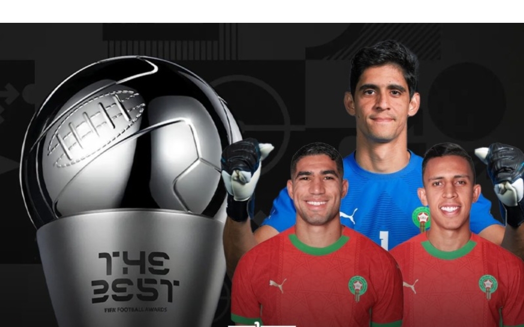 Three Moroccan Atlas Lions Among Contenders for The Best FIFA Awards