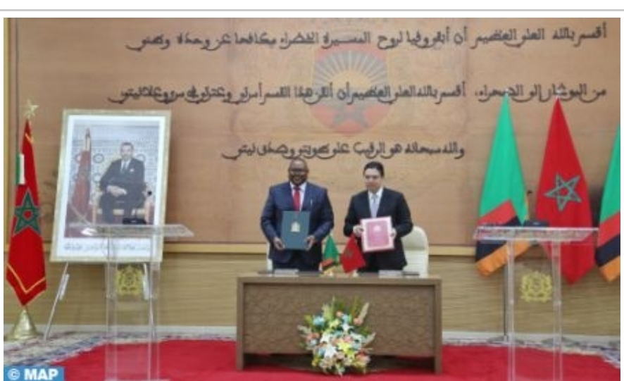 Zambia Reaffirms Support for Morocco’s Territorial Integrity, Sovereignty over Its Sahara