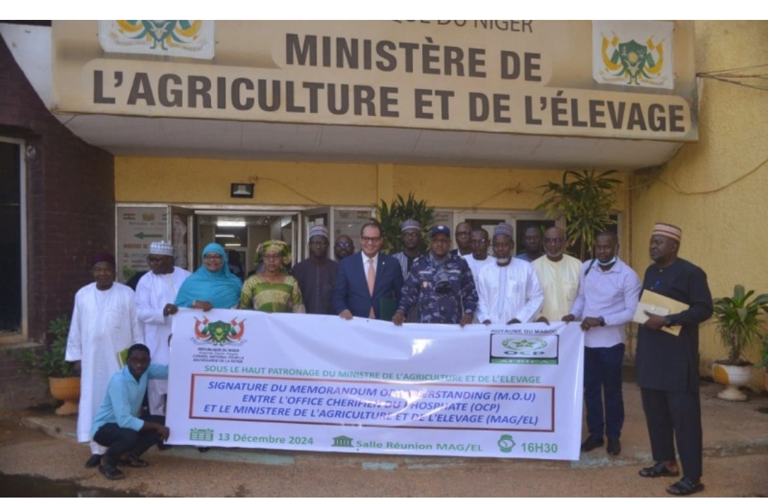 OCP Africa Drives Food Security, Soil Health in Niger with New Partnership