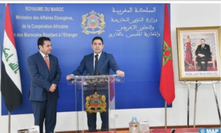 Morocco’s FM Deems Morocco-Iraq Relations ‘Privileged and Very Solid’