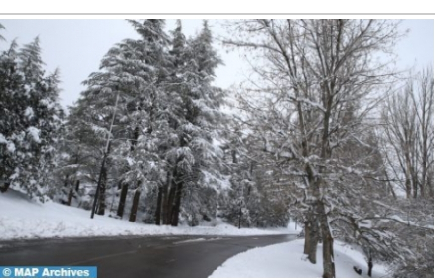 Snowfall, Cold Wave Expected in Several Moroccan Provinces from Saturday to Monday