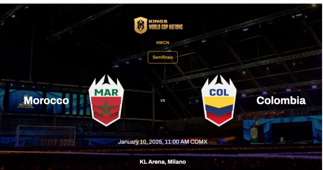 Kings League World Cup Nations: When, How to Watch Morocco vs Colombia