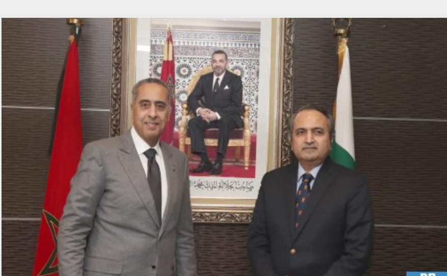 Morocco’s Top Police Chief Receives Pakistan’s Acting Inspector General of Police