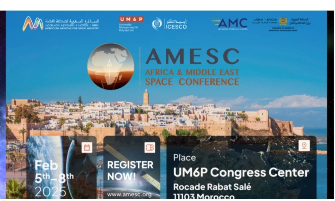 Inaugural Africa-Middle East Space Conference set for Take Off at UM6P Rabat