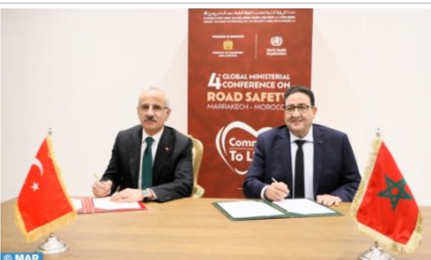 Morocco, Türkiye Sign Agreement to Boost Cooperation on Tachograph Deployment