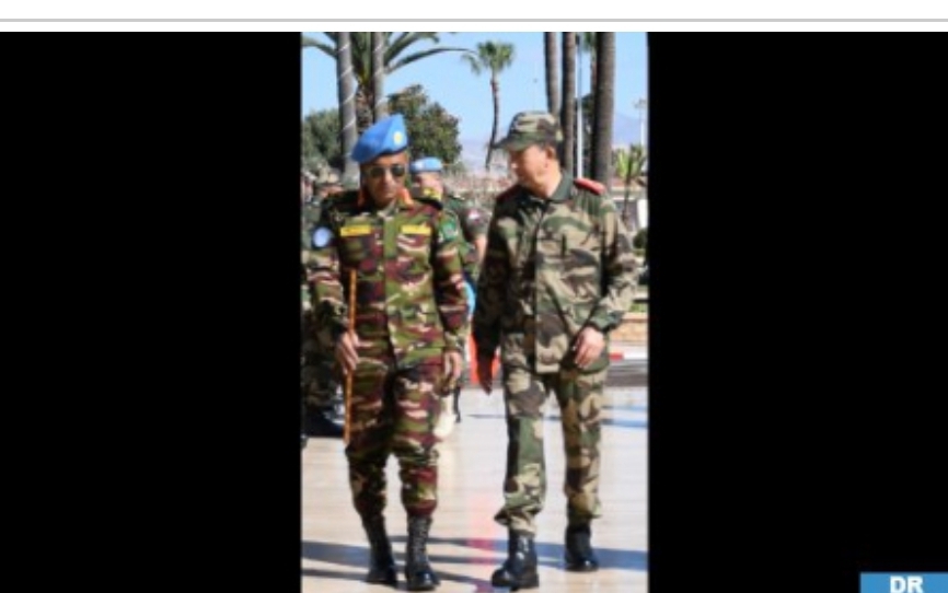 Morocco’s Lieutenant General, FAR Inspector General Receives Force Commander of UN Mission in the Kingdom’s Southern Provinces