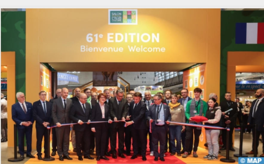 Macron, Akhannouch Inaugurate 2025 International Agricultural Fair in Paris