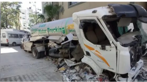 Canada contacts Israel after aid agency says water truck bombed in ‘targeted’ attack