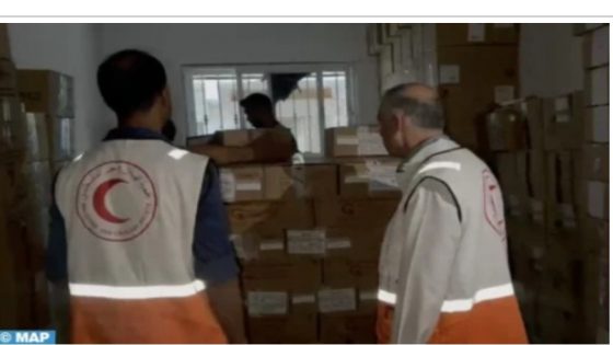 Moroccan Medical Aid for Gaza Population, Vital Support for Health Emergencies (Doctors)