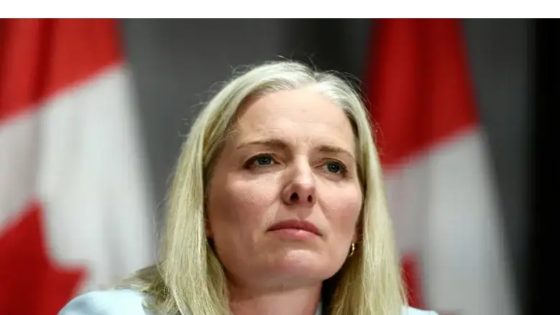 Former Trudeau minister Catherine McKenna says Liberals need a new leader