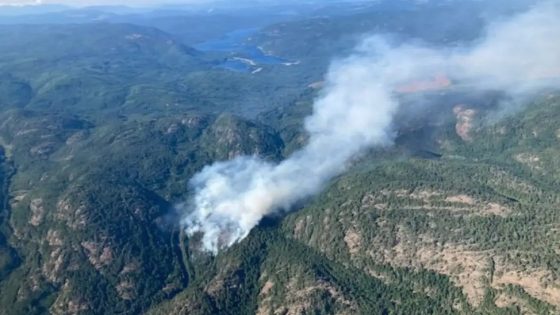 Storm and wind warnings as more than 300 wildfires burn in B.C