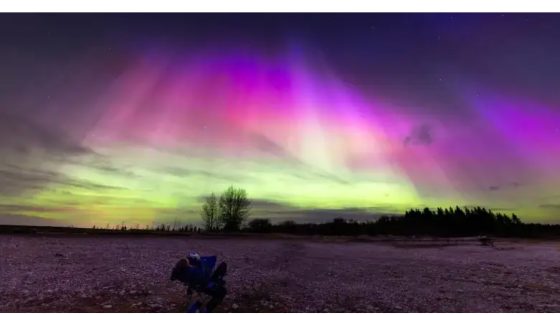 Be on the lookout for another northern lights display this week