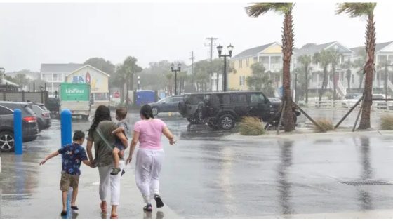 Tropical Storm Debby makes 2nd landfall with heavy rain expected up U.S. East Coast