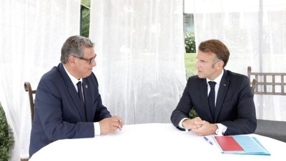 Macron Receives Akhannouch, Representing HM the King, at 80th Anniversary of Provence Landings