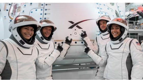 4 civilians prepare for the riskiest SpaceX mission to date