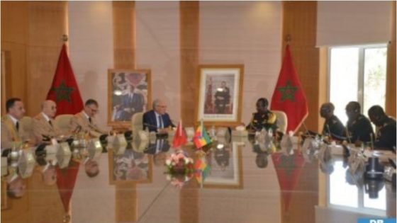 Minister Delegate in Charge of National Defence Administration and Lieutenant General, FAR Inspector General Receive Ethiopian National Defence Forces’ Chief of Staff