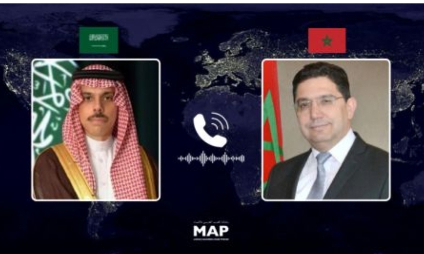 Morocco’s FM Holds Phone Call with Saudi Peer