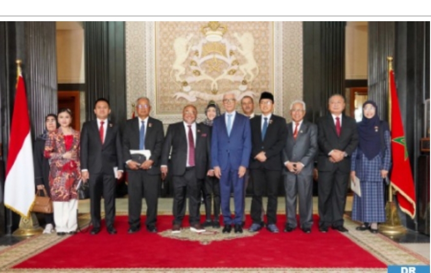 Morocco’s Lower House Speaker Holds Talks with Chairman of Indonesia-Morocco Parliamentary Friendship Group on Strengthening Parliamentary Cooperation