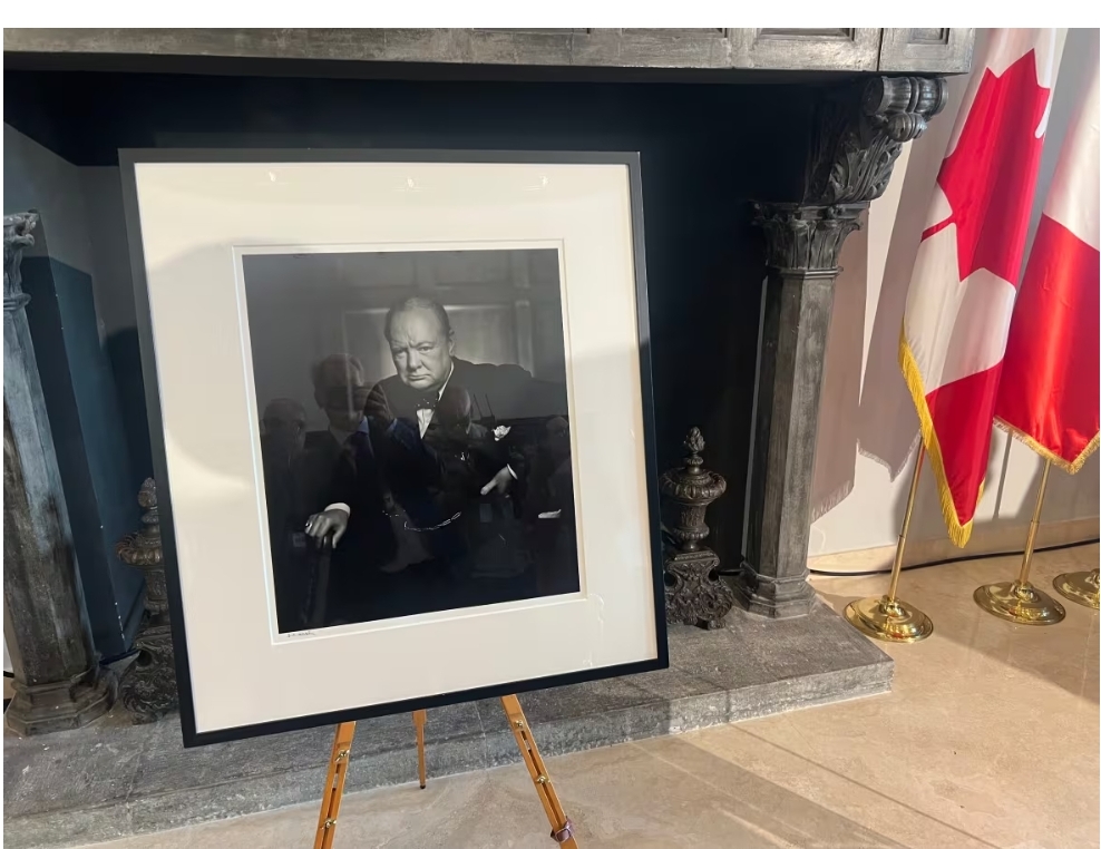 Heist to homecoming: Stolen portrait of Winston Churchill returning to Canada