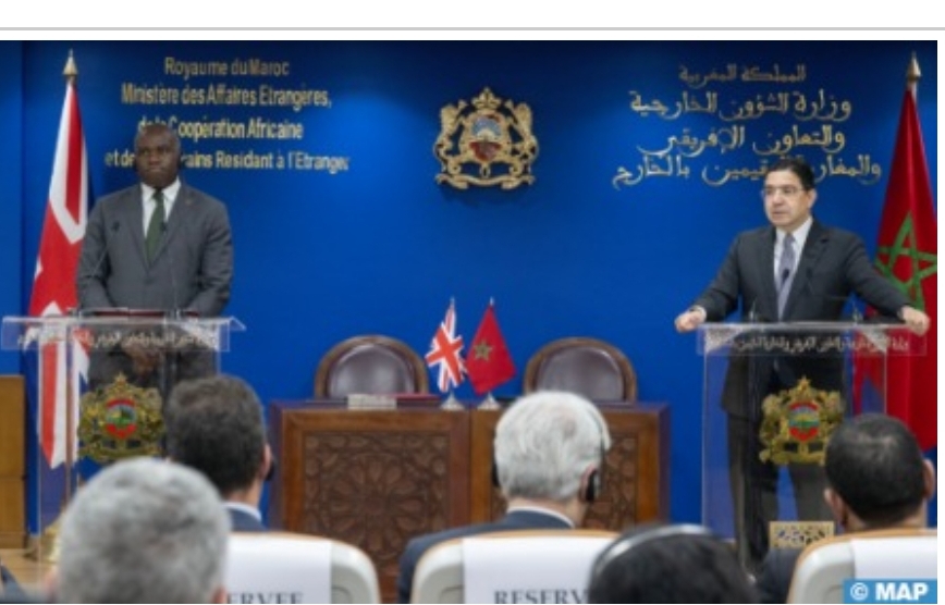 UK Position Will Strengthen Momentum Around Moroccan Sahara Issue Under HM the King’s Leadership- Morocco’s FM