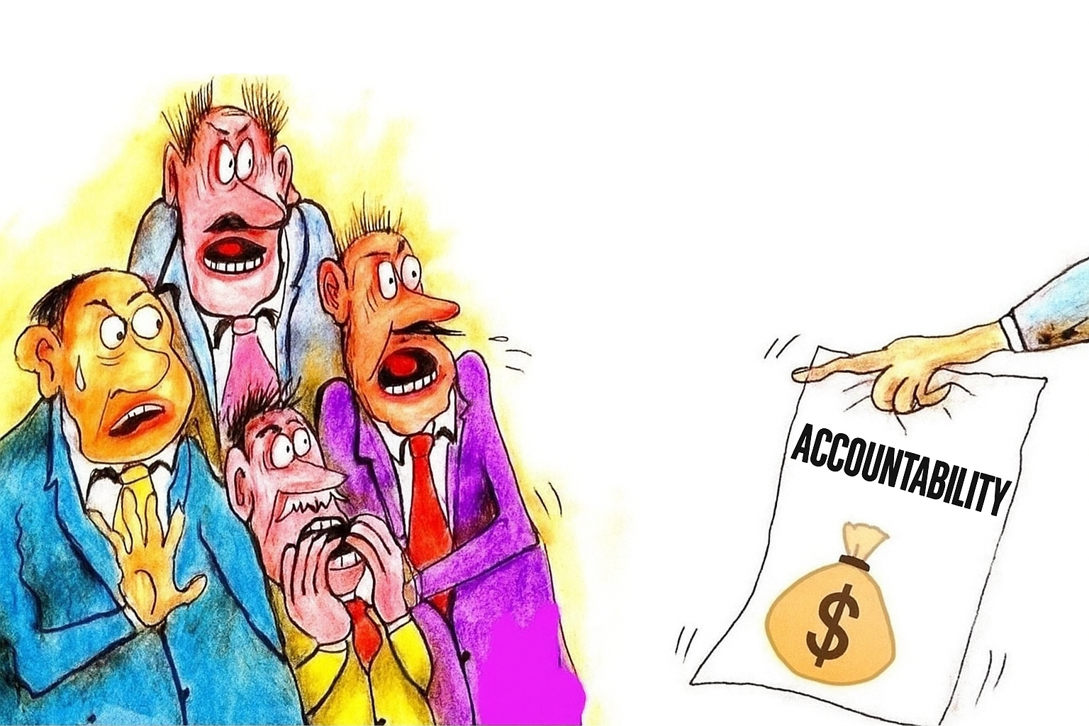 The discussion revolves around the corruption that has long preyed on the dreams of peoples