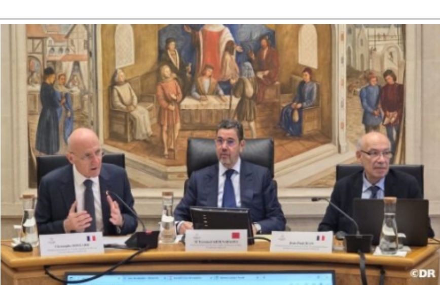 Court of Cassation First Pres. Chairs AHJUCAF Bureau Meeting in Paris