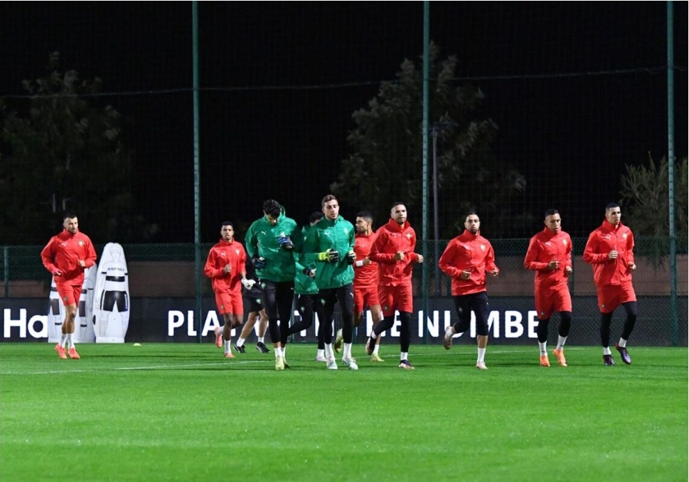 The Atlas Lions Start Final AFCON Preparations at Maâmora
