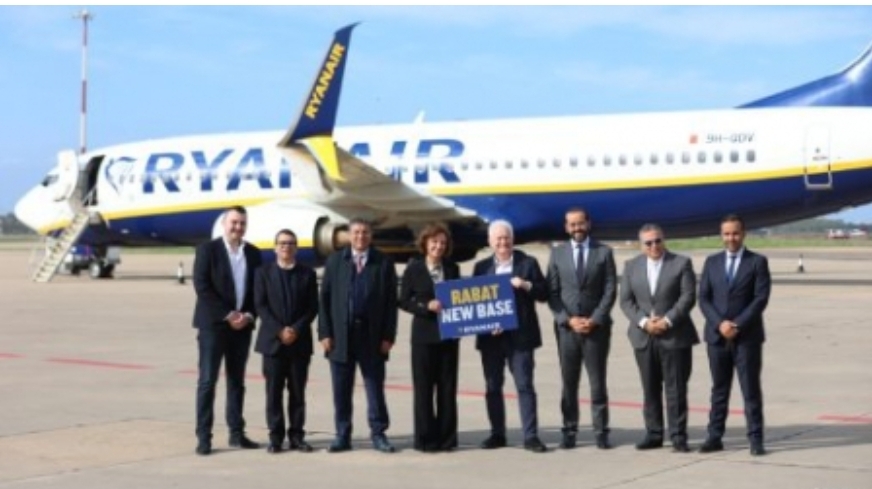 Ryanair to Open New Base in Rabat Next April