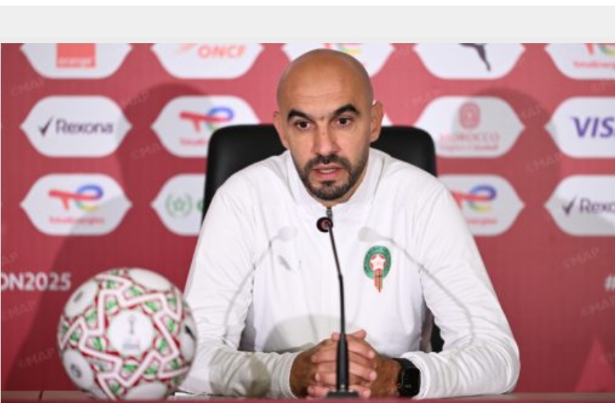 AFCON (Group A/ Matchday 2): Match vs Mali to be a Balanced Encounter – Morocco’s Head Coach