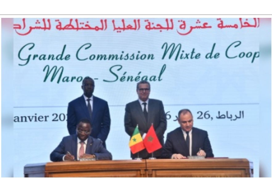 Several Cooperation Agreements & MoUs Inked at 15th Morocco-Senegal High Joint Partnership Commission