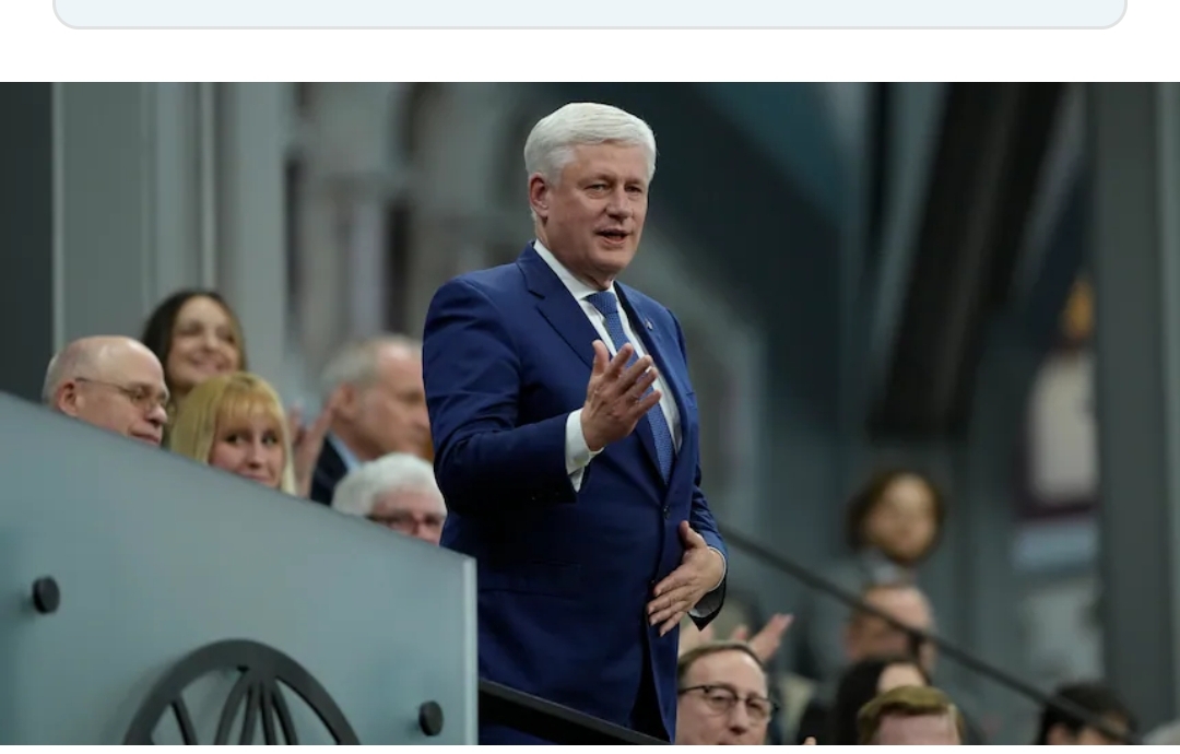 Stephen Harper calls for Liberals, Conservatives to come together in the face of Trump, separatist threats