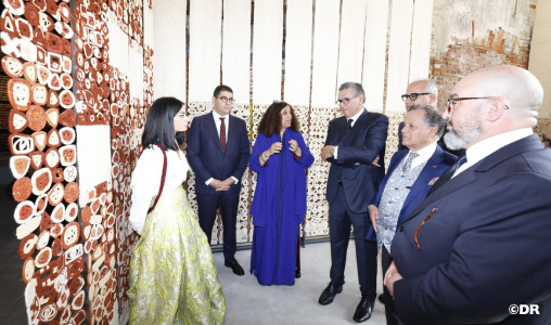 On High Instructions of HM the King, Gov’t Head Inaugurates Moroccan Pavilion at 61st Venice Biennale