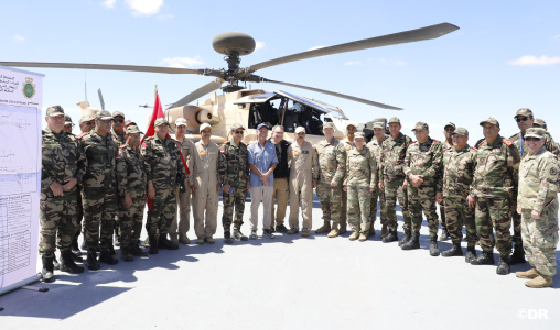 Morocco Celebrates Arrival of 2nd Batch of AH-64E Apache Attack Helicopters