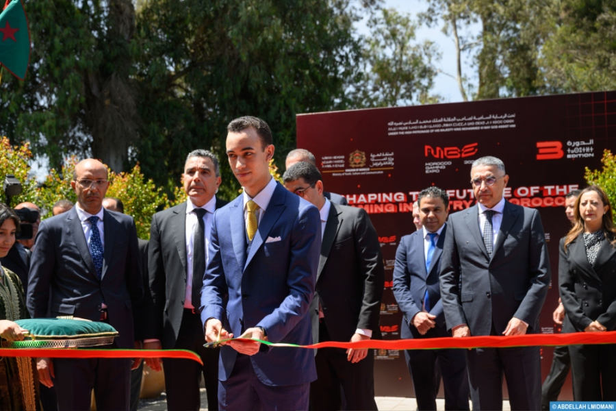 HRH Crown Prince Moulay El Hassan Chairs Opening of 3rd Morocco Gaming Expo in Rabat