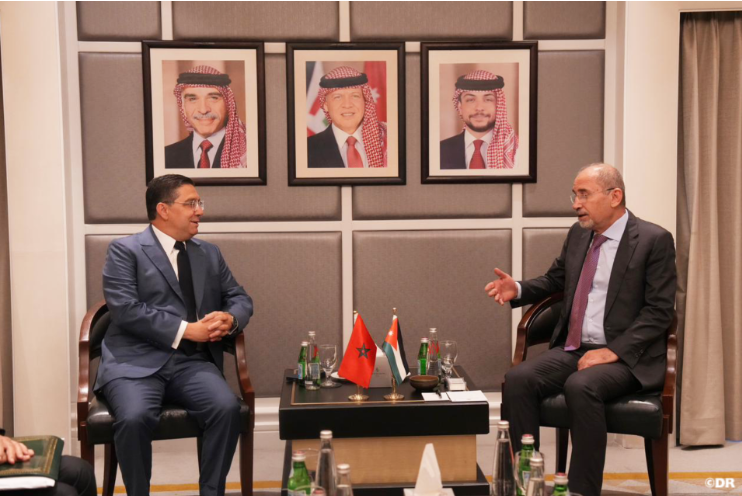 Moroccan FM Holds Talks with Jordanian Counterpart