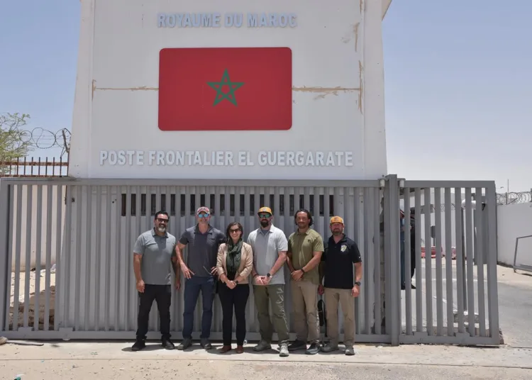 For First Time, US Delegation Visits Morocco’s El Guerguerat Border Crossing