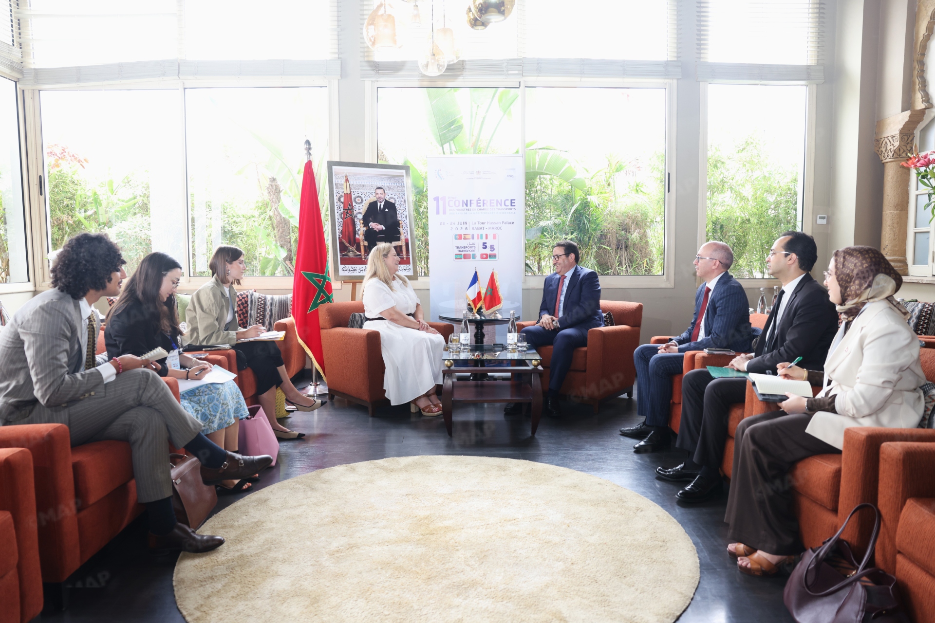Morocco, France Call for Stronger Mediterranean Transport Cooperation at GTMO 5+5