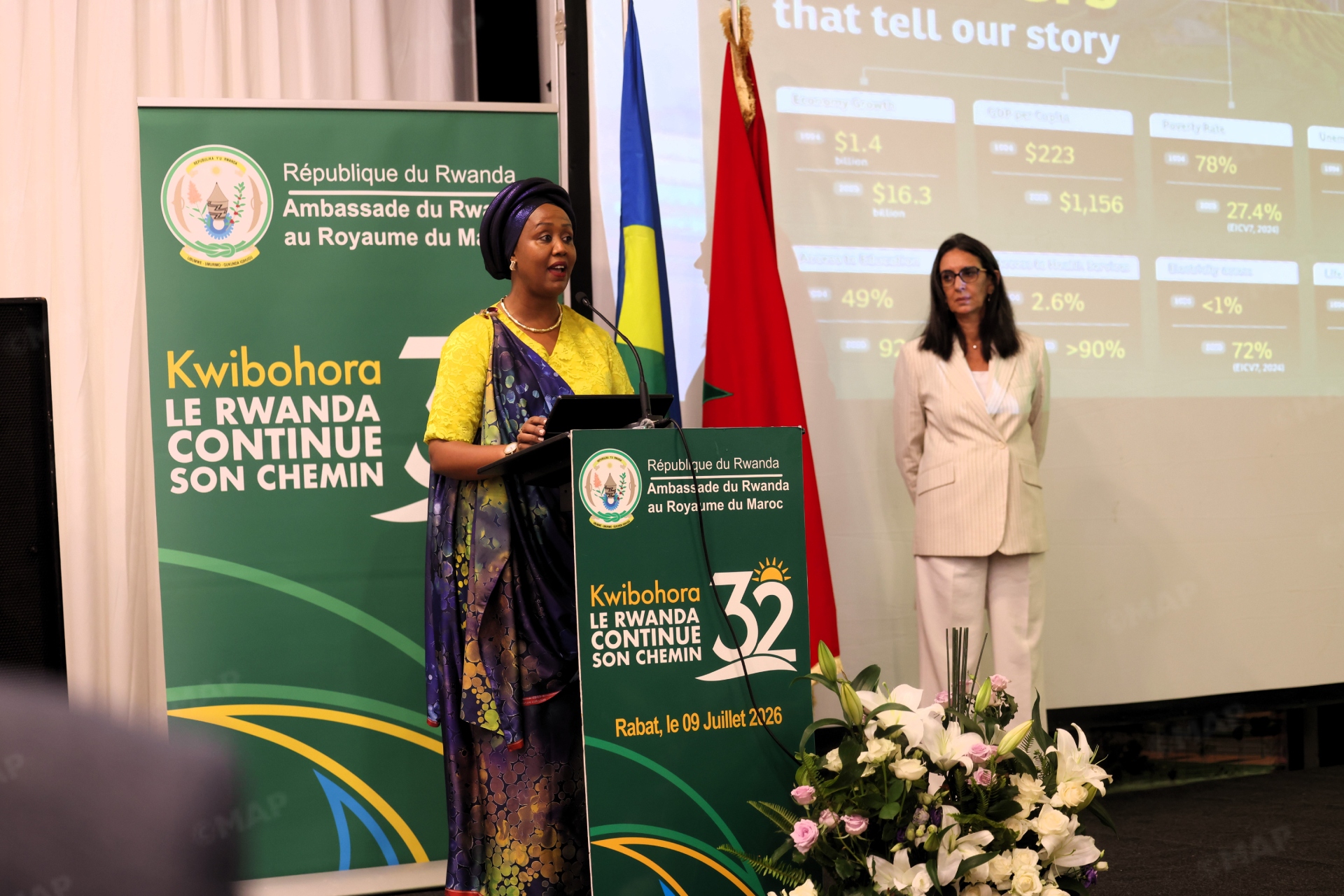 Rabat Hosts Celebration of 32nd Anniversary of Rwanda’s Liberation