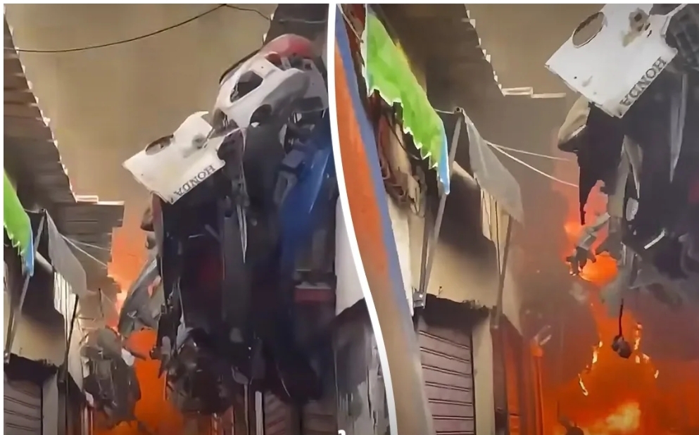 Casablanca Fire Destroys 15 Stores at Kriaa Market