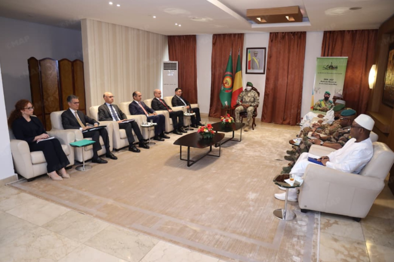 Mali’s President Thanks HM the King for Morocco’s Steadfast, Unwavering Stance in Support of Mali’s Sovereignty, Unity & Territorial Integrity